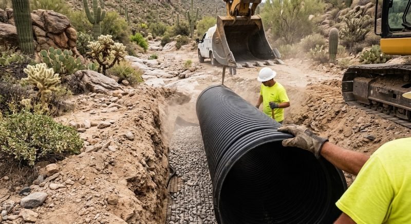 Drainage Solutions in Yuma
