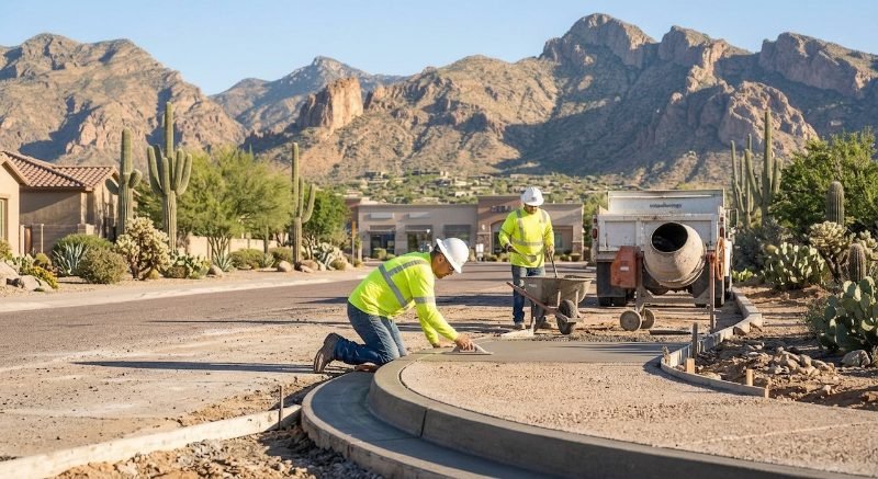 Asphalt Paving project in Yuma