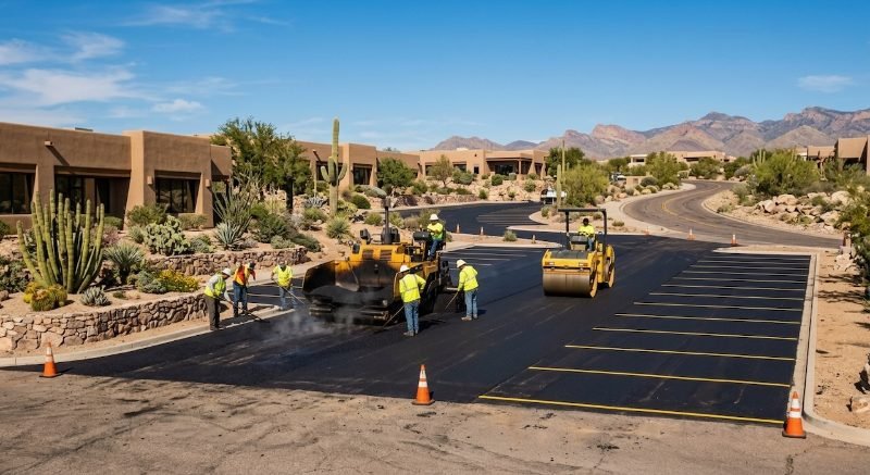 Parking Lot Maintanence services in Yuma, Arizona