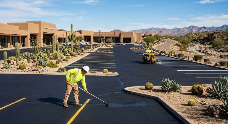 Parking Lot Paving in Yuma