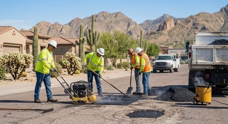 Pothole Repair in Yuma